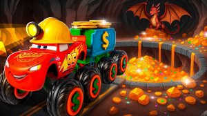 Сборник мультфильмов про машинки. Любимые развивающие мультики для самых маленьких