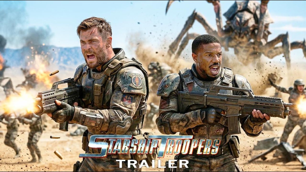 Starship Troopers Reboot – First Trailer (2026) | Chris Hemsworth, Michael B. Jordan | Concept смотреть онлайн