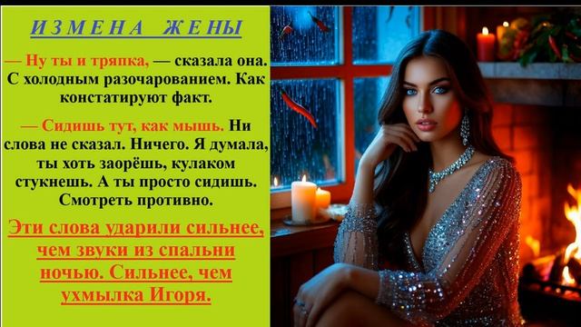 Чужая ночь. Измена жены. Аудиорассказ. Истории из жизни.