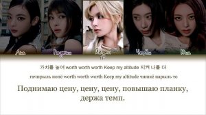 Itzy - tunnel vision|lyrics/перевод на русский