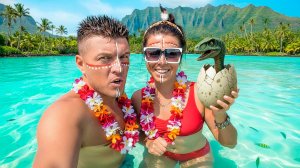 Гавайи - остров динозавров Кауаи в США