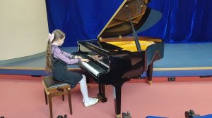 Городничева Александра, 10 лет, 4 класс. 
М. Мошковский "Этюд" 7 соч. 91