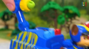 Полицейская машина Пожарная машина Грузовик  и Дракон   самые новые игрушечные видео Щенячий патруль