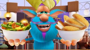 Буба. Буба готовит завтрак космонавта. Часть 11