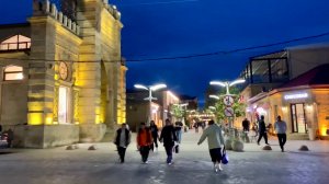 Атмосфера вечернего Дербента ,поющие фонтаны Дагестан