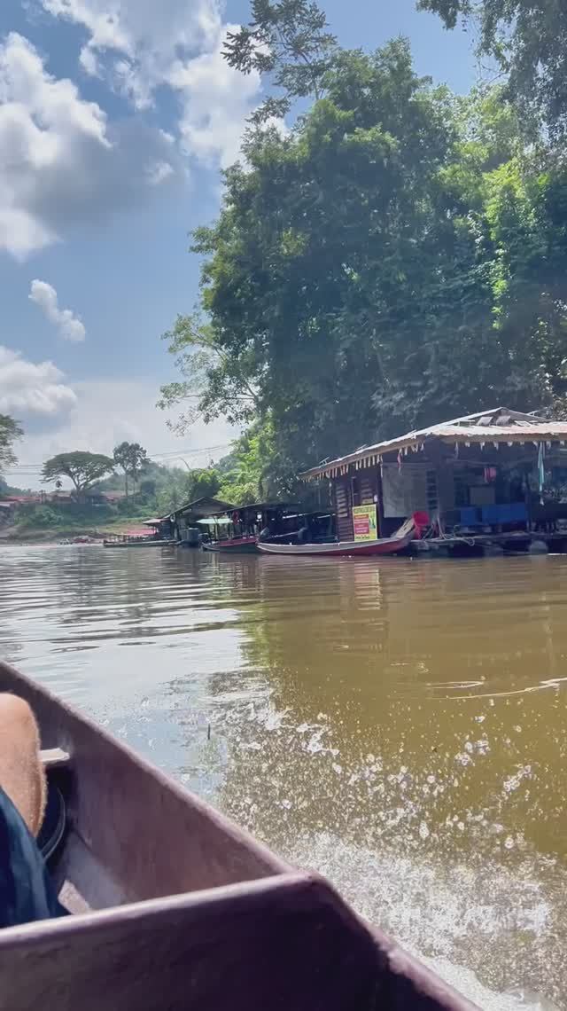ЖИЗНЬ НА ПЛАВУ: Плавучие рестораны и дома в джунглях Таман-Негара Малайзия! 🏠🌊 #dreamway
