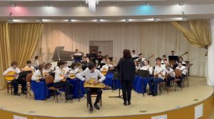 Детская школа искусств №8, г. Красноярск, оркестр народных инструментов "Русские потешки"