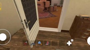 Первая концовка побег от блогера через входную дверь.