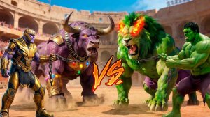 ТАНОС против ХАЛКА сразились на Арене. Супер Мультики для детей смотреть