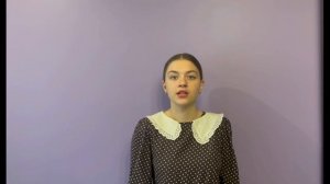 Хаустова Василиса, 13 лет, Н. Доризо "Наталья Пушкина", декабрь 2025