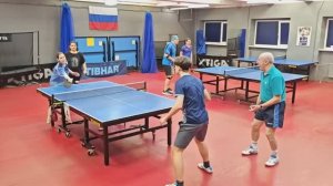 II ф. Нельсон/Монаенкова (1195) - Тимохин/Тимохин (570) 15.03 Парный турнир настольный теннис