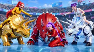 Семья ГОЛДЕН против семьи РУБИ! Супер Мультики для детей. Детские мультики для малышей смотреть