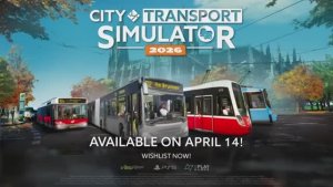 City Transport Simulator 2026 — анонсирующий трейлер PS5