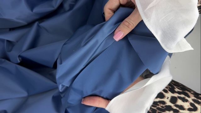 Плащевая ткань Индиго