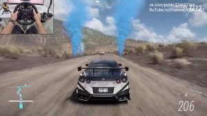 Nissan GTR R35 NISMO против суперкаров! Обзор руля Logitech G923 в Forza Horizon 5