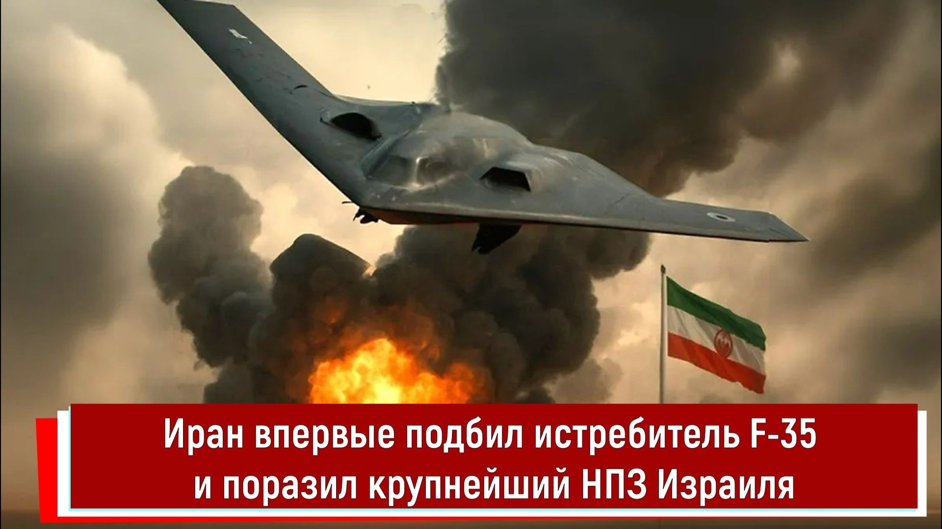 Иран впервые подбил истребитель F-35 и поразил крупнейший НПЗ Израиля
