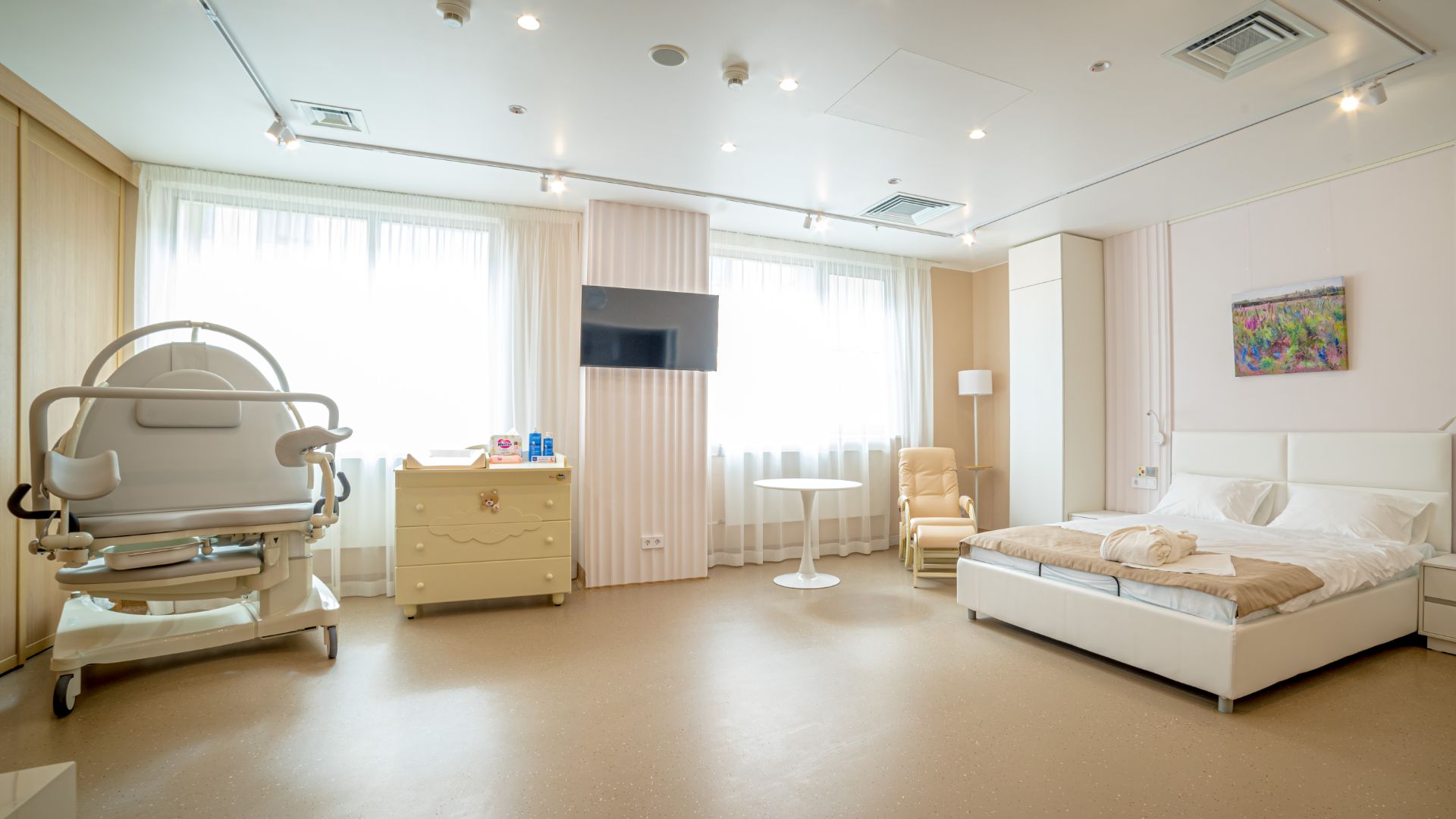 Родильное отделение Лапино-1 Родовый блок Центр домашнего акушерства и палаты