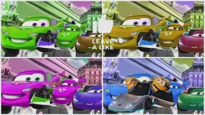 Молния Маккуин: Музыкальные Плитки в 4 Цвета — Энергичный Ритм! 🏎️🔥