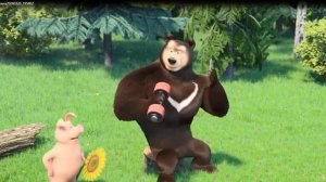 Маша и медведь.Свинья-обычная семья