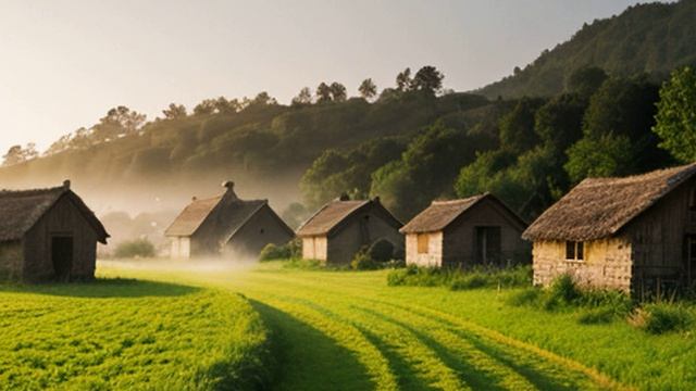 Звук природы. Птицы. Белая трясогузка летом в деревне