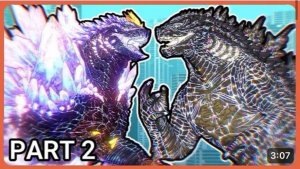 Космо Годзилла vs Годзилла из Суперновы | Годзилла x Конг Супернова часть 2/2 (перезалив с Ютуба)