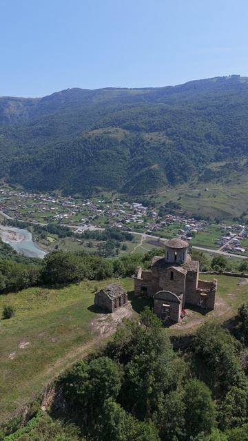 Сентийский храм с высоты