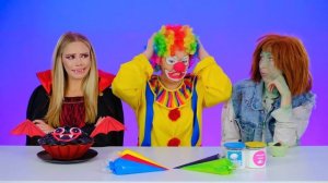 흡혈귀vs 광대vs좀비요리 챌린지 TeamTeen Challenge