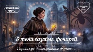 🎧АУДИОКНИГА ПОЛНОСТЬЮ 🌃 В тени газовых фонарей 🕵️ ГОРОДСКОЕ ДЕТЕКТИВНОЕ ФЭНТЕЗИ ✨Часть 1️⃣