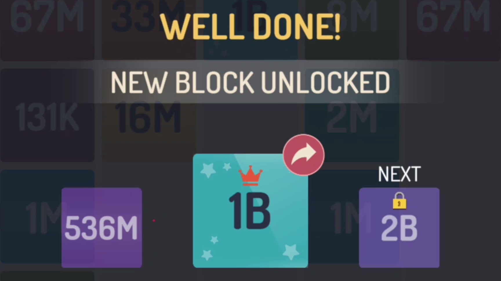 Merge Block (268M → 536M → 1B)