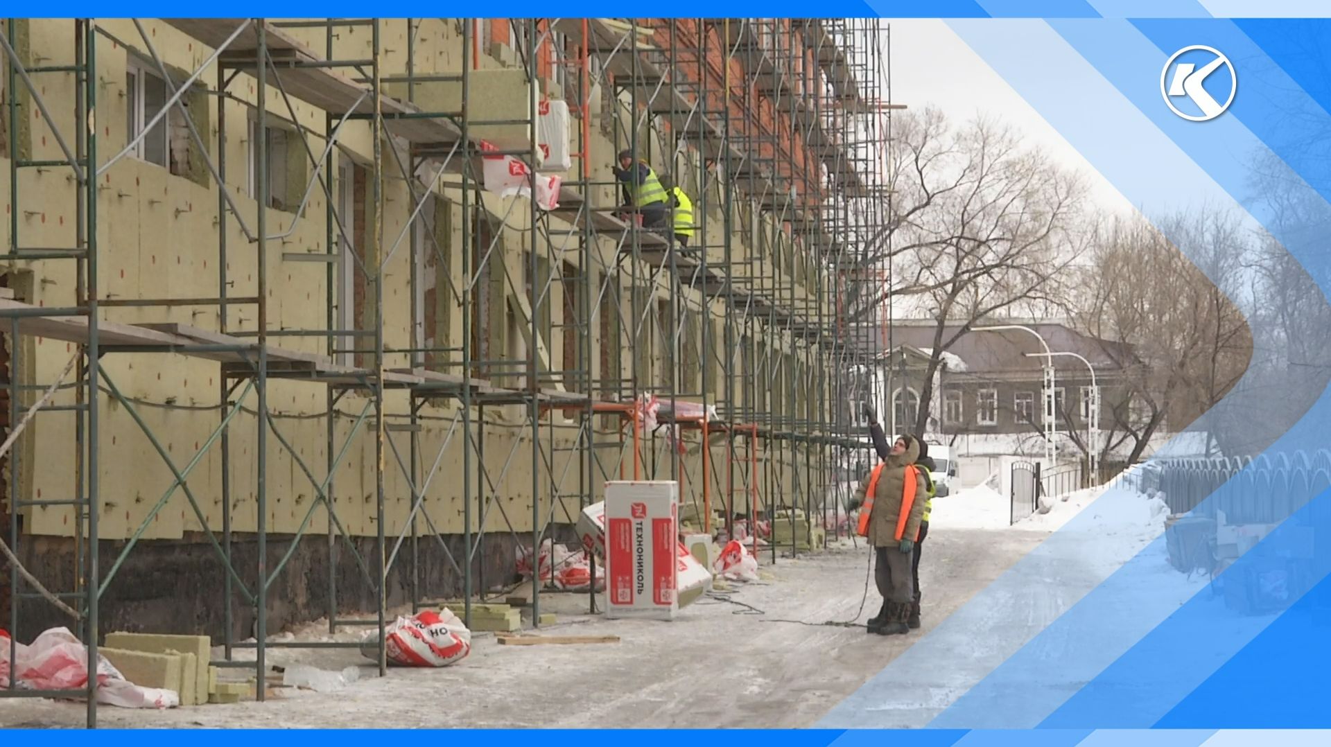 20.03.2026 Кирилл Балаганский проверил ход ремонтных работ в школе №14