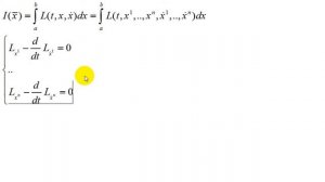 Основы вариационного исчисления | уравнение Эйлера Лагранжа | 6