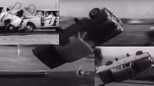 Краш-тесты Mercedes-Benz 1970-х годов.