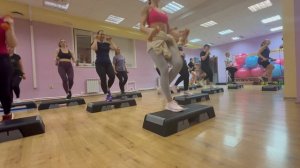 Силовое кардио плюс гантели #тренировкаГрупповая