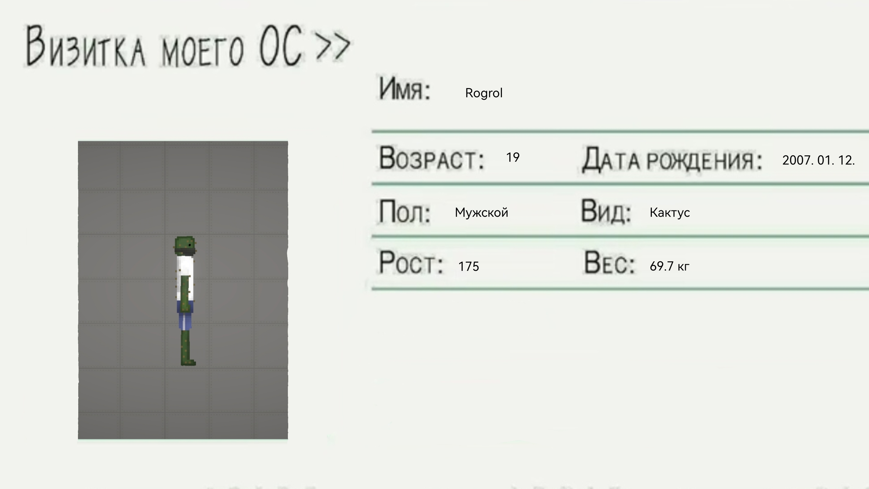 Ну тип паспорт