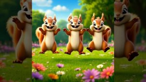 "Песенка про озорных бельчат"