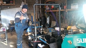 интегрирую куботу z 482 на самодельный каток ,1-я серия.