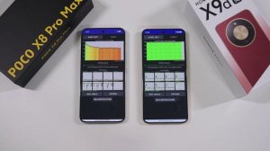 Сравнение рекордных батарей, сравнение Honor X9D и POCO X8 pro Max! / Арстайл /