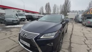 Обзор Lexus RX синий