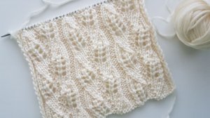 🍃 Ажурные листочки спицами: Весенняя нежность в каждой петле | Подробный мастер-класс 🍃