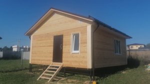 Видео обзор бани из бруса. СК Эталон СтройДом