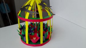 Чудесная ЮРТА своими руками из бумаги