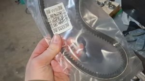 Ремень на снегоуборщике HUTER 4000. Нашел дешевую альтернативу.