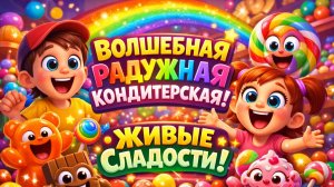 Лис и сладкий конфетный дом | Мультфильмы для детей