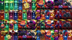 Monsters COFFIN DANCE & TILES HOP Mega Comp Ep. 47