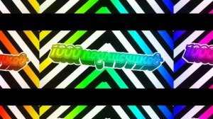 Футаж 1000 ПОДПИСЧИКОВ - футажи - заставки - интро для видео 52