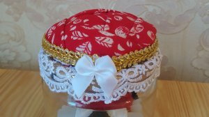 МК Игольница-роза на банке / Needle bar "Rose" Tutorial