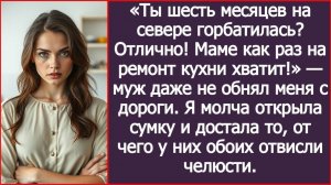 Ты шесть месяцев горбатилась? Маме как раз на ремонт кухни хватит!| ИСТОРИИ ИЗ ЖИЗНИ |АУДИО РАССКАЗЫ