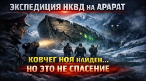 ЗАСЕКРЕЧЕННАЯ ЭКСПЕДИЦИЯ НКВД НА АРАРАТ: КОВЧЕГ НОЯ НАЙДЕН… НО ЭТО НЕ СПАСЕНИЕ