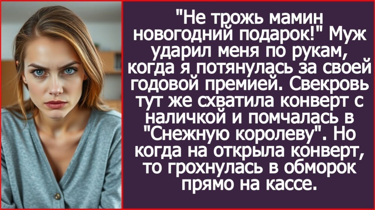 ИСТОРИИ ИЗ ЖИЗНИ|Не трожь мамин новогодний подарок!|РЕАЛЬНЫЕ ИСТОРИИ|ЖИЗНЕННЫЕ ИСТОРИИ