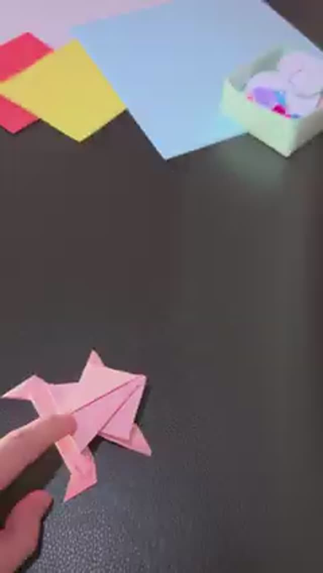 ПРЫГАЮЩАЯ лягушка из бумаги БЕЗ КЛЕЯ | ЛЯГУШКА ДЛЯ ДЕТЕЙ | ORIGAMI FROG #paper #diy #stepbystep